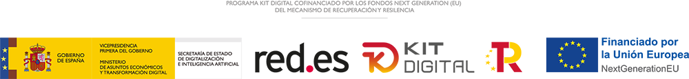 Kit Digital: Gobierno de España, red.es, Plan de Recuperación, Transformación y Resiliencia y Unión Europea – NextGenerationEU